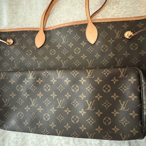 Authentic LOUIS VUITTON NEVERFULL GM Monogram Tote - Picture 10 of 12